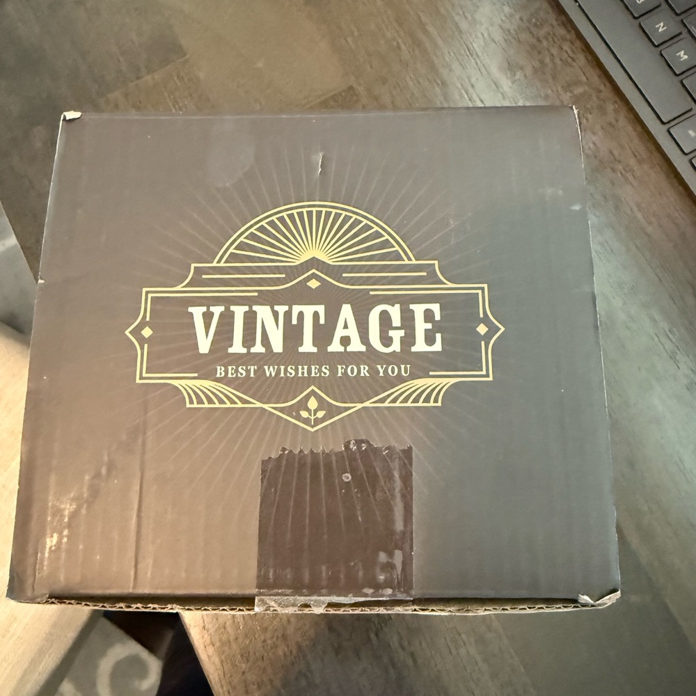 Vintage 1975 whiskey glass